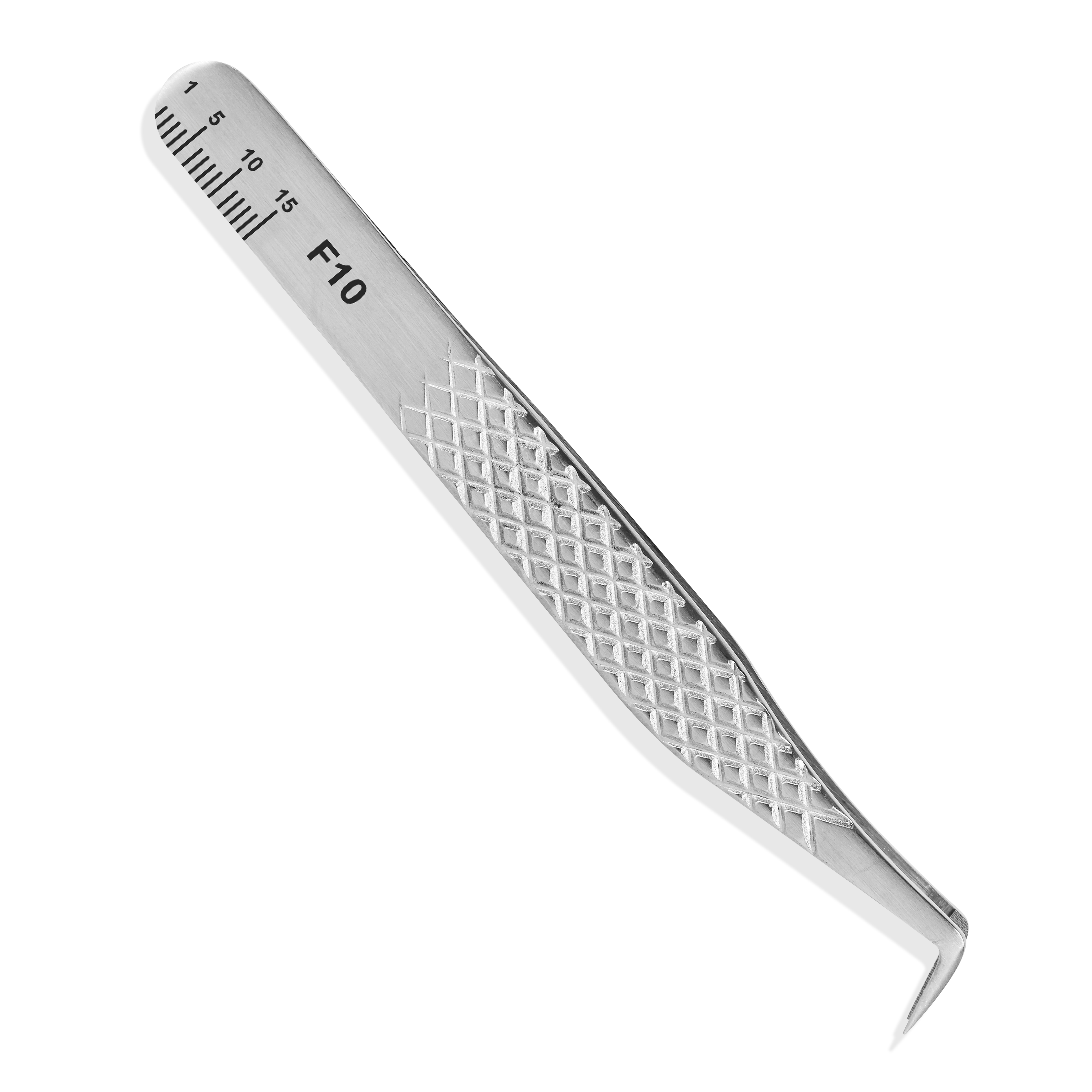 F10 - Fiber Tip 90 Degree Boot Tweezer