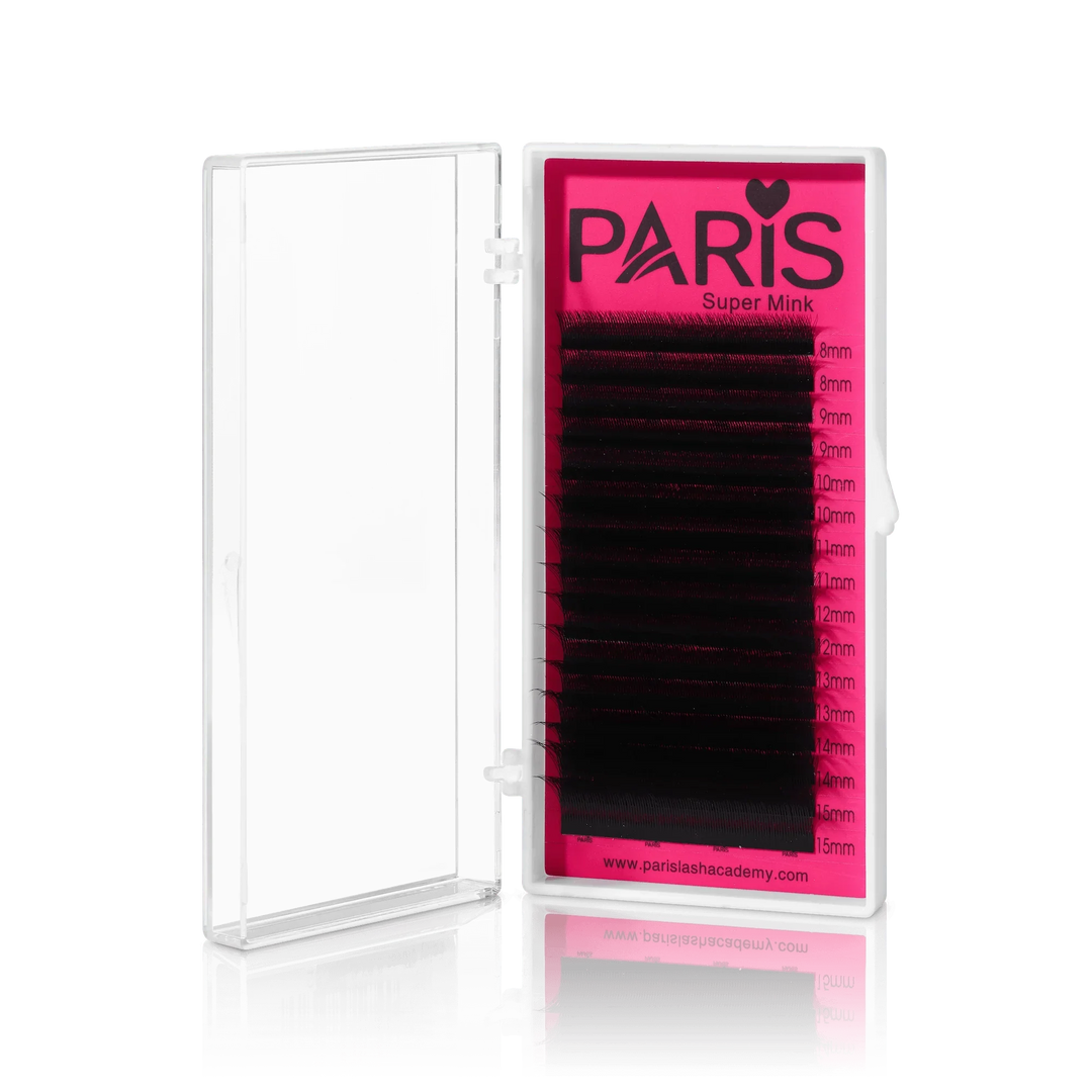 Fairy lashes from PLA Beauty Inc., Single Length Trays (front view of lash tray)