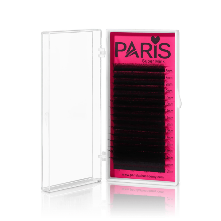 Fairy lashes from PLA Beauty Inc., Single Length Trays (front view of lash tray)