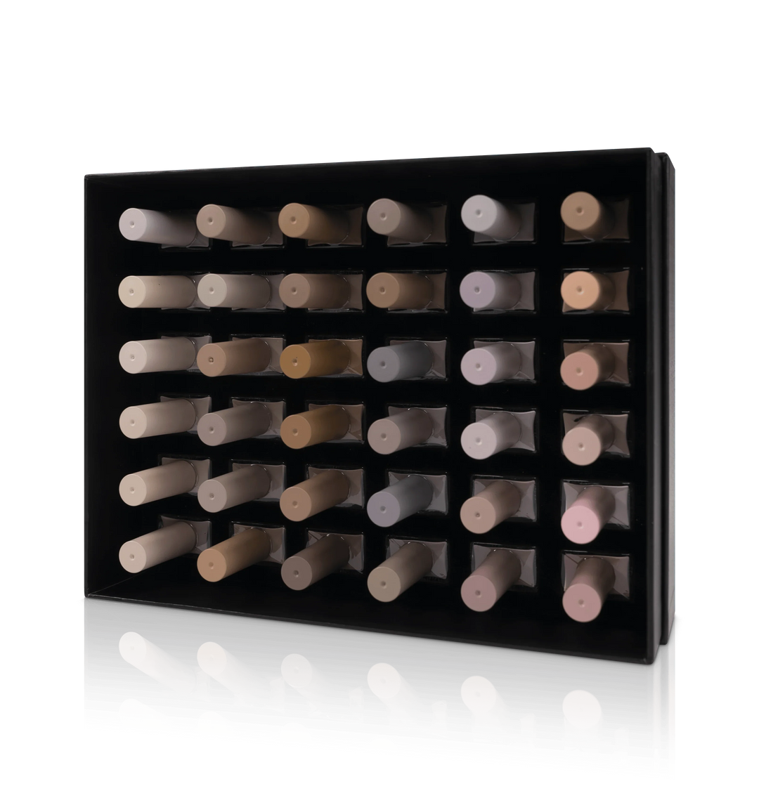 All nude lacquer nails top side view - What's Cookin' Good Lookin' Collection from PLA