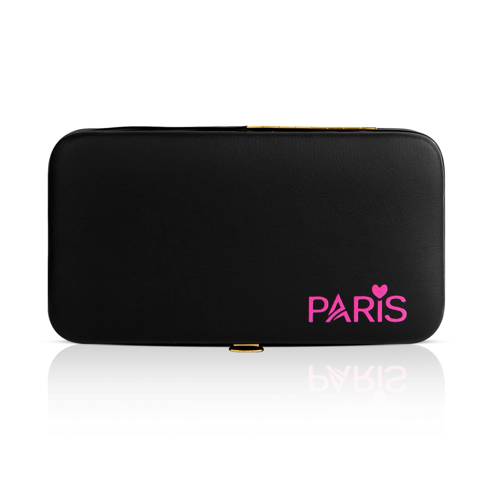 Magnetic Tweezer Case from Paris Lash Academy: Black (front view)