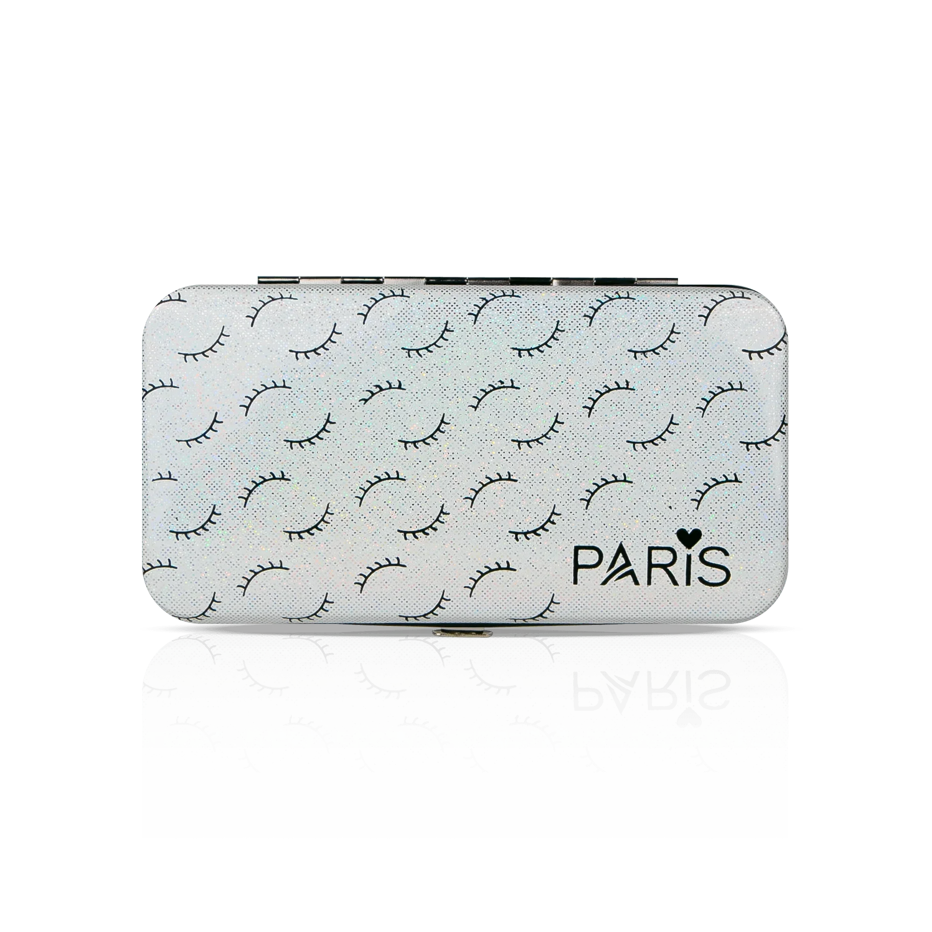 Magnetic Case with Matte Black Professional Tweezers Set - Paris Lash Academy