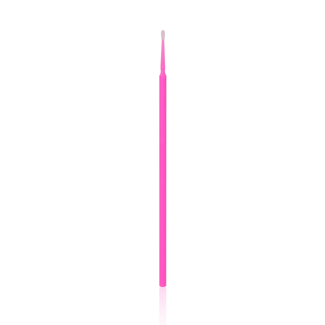 Micro Brush from Paris Lash Academy: Pink (front view)