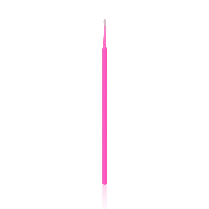Micro Brush from Paris Lash Academy: Pink (front view)