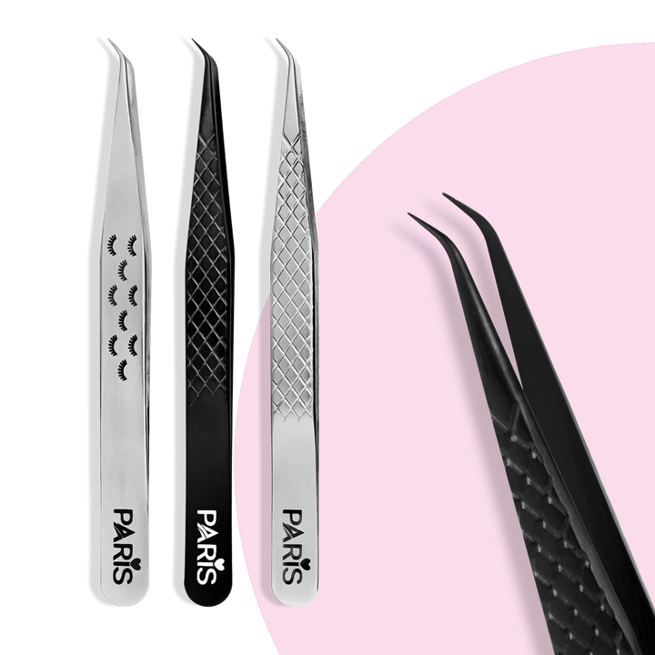 P5 - Slight Curved Tweezer - Paris Lash Academy