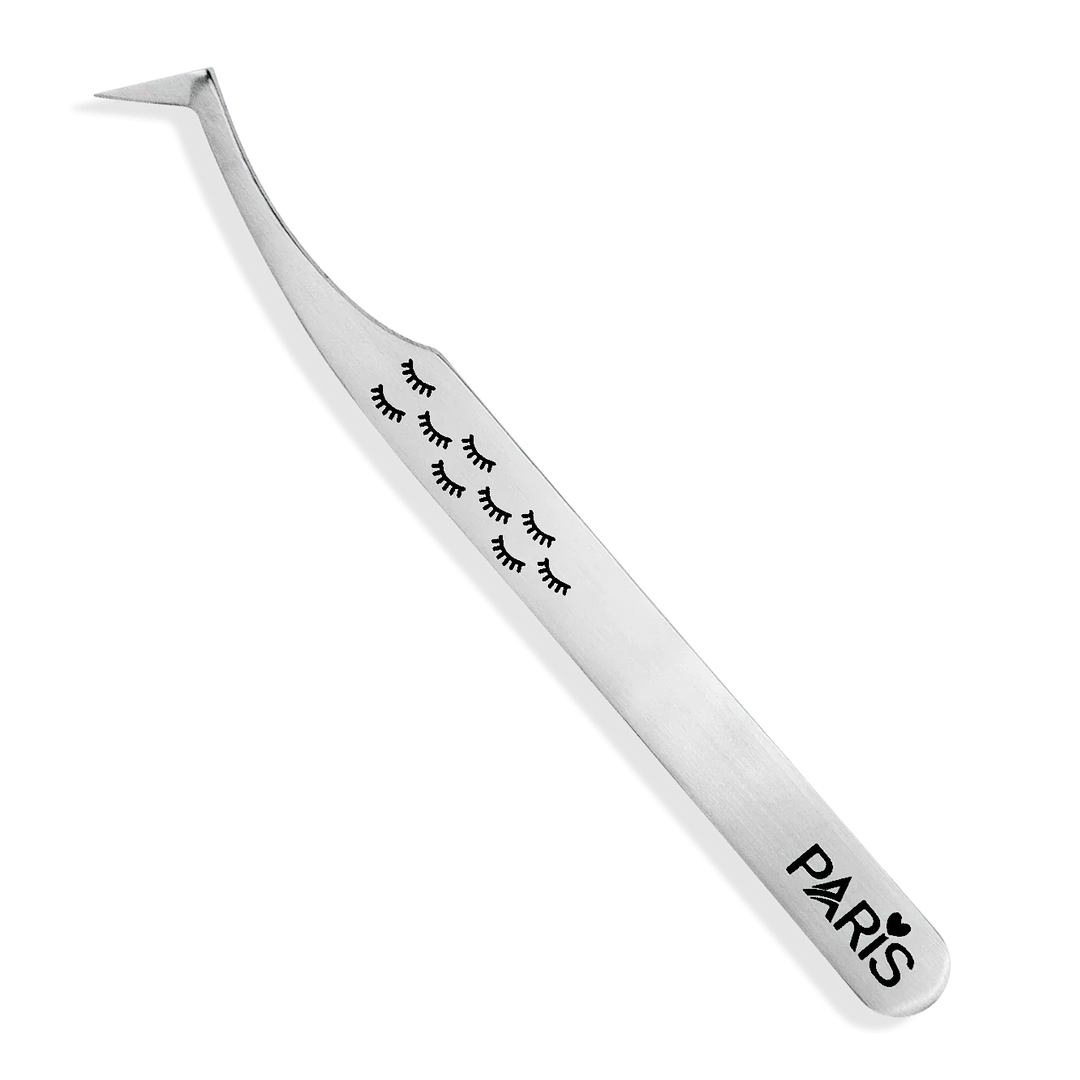 P9 - L Shape Tweezer - Paris Lash Academy