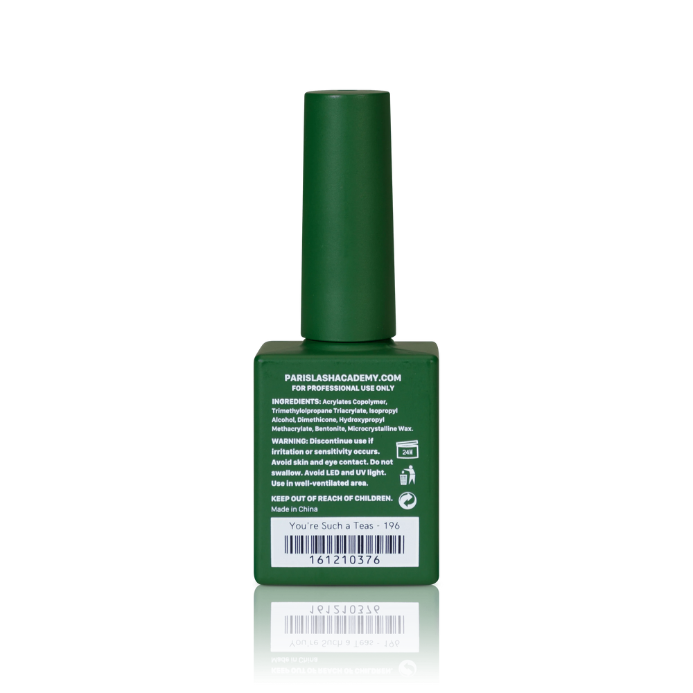 Jewel tone nail polish from PLA: You're Such A Teas #196 (gel, back view)