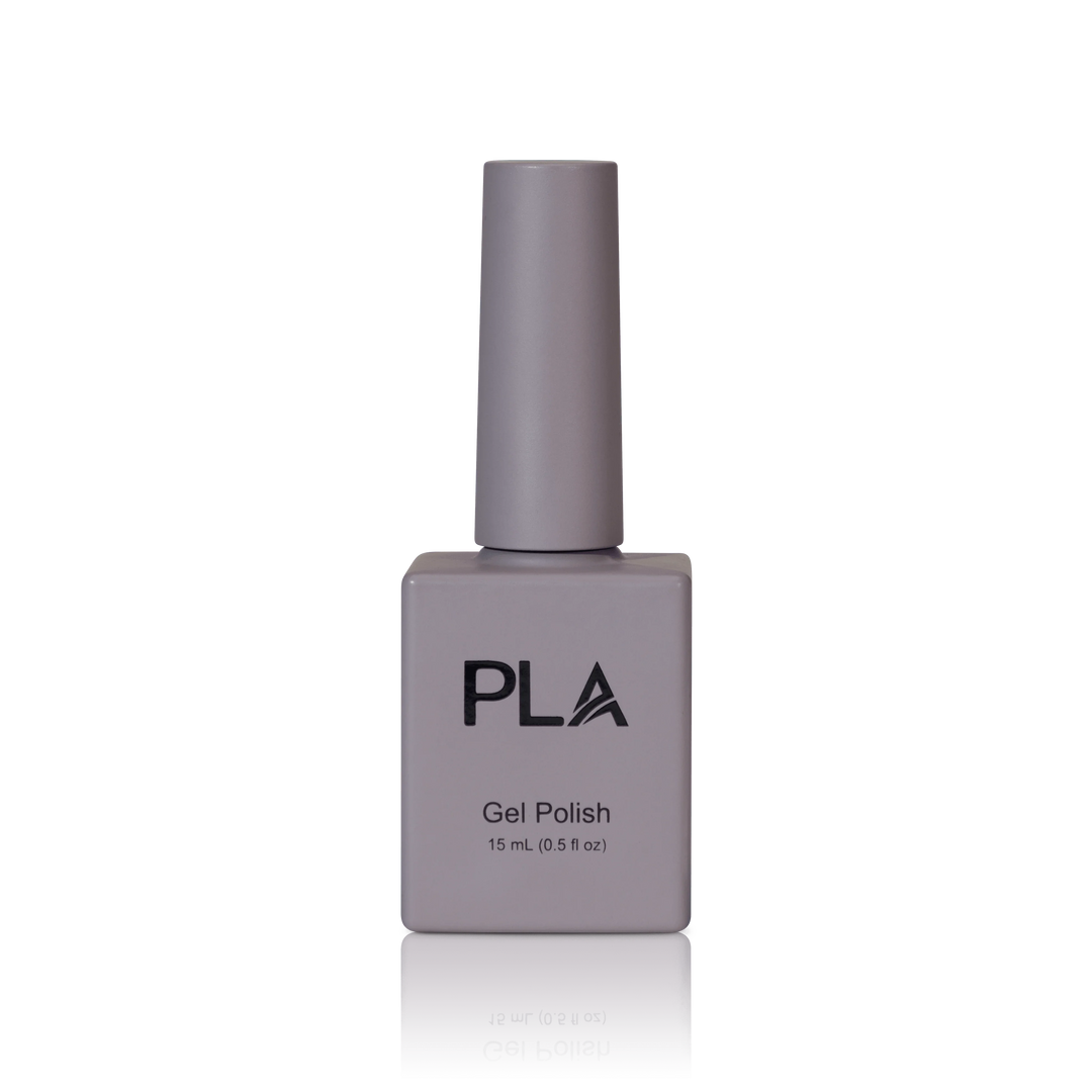 Nude nail colors from PLA: Forbidden Fruit #239 (gel, front view)