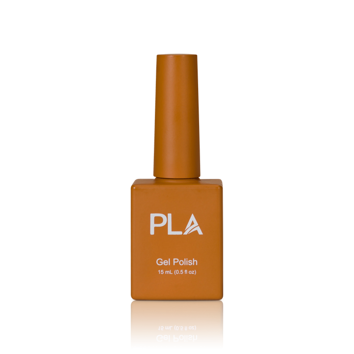 Fall nail polish colors from PLA: Hello, Gourgdeous #256 (gel, front view)
