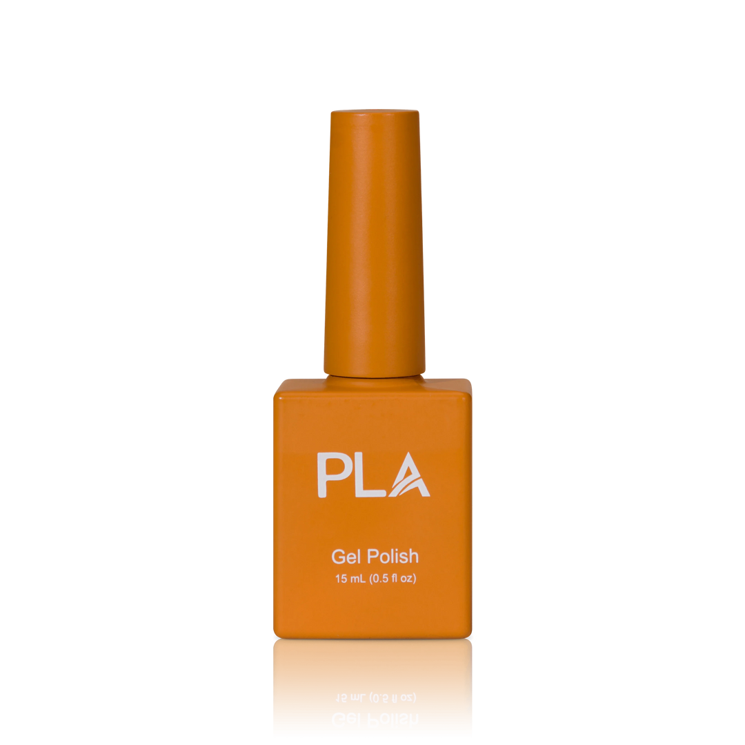 Fall nail polish colors from PLA: Autumn Air #258 (gel, front view)