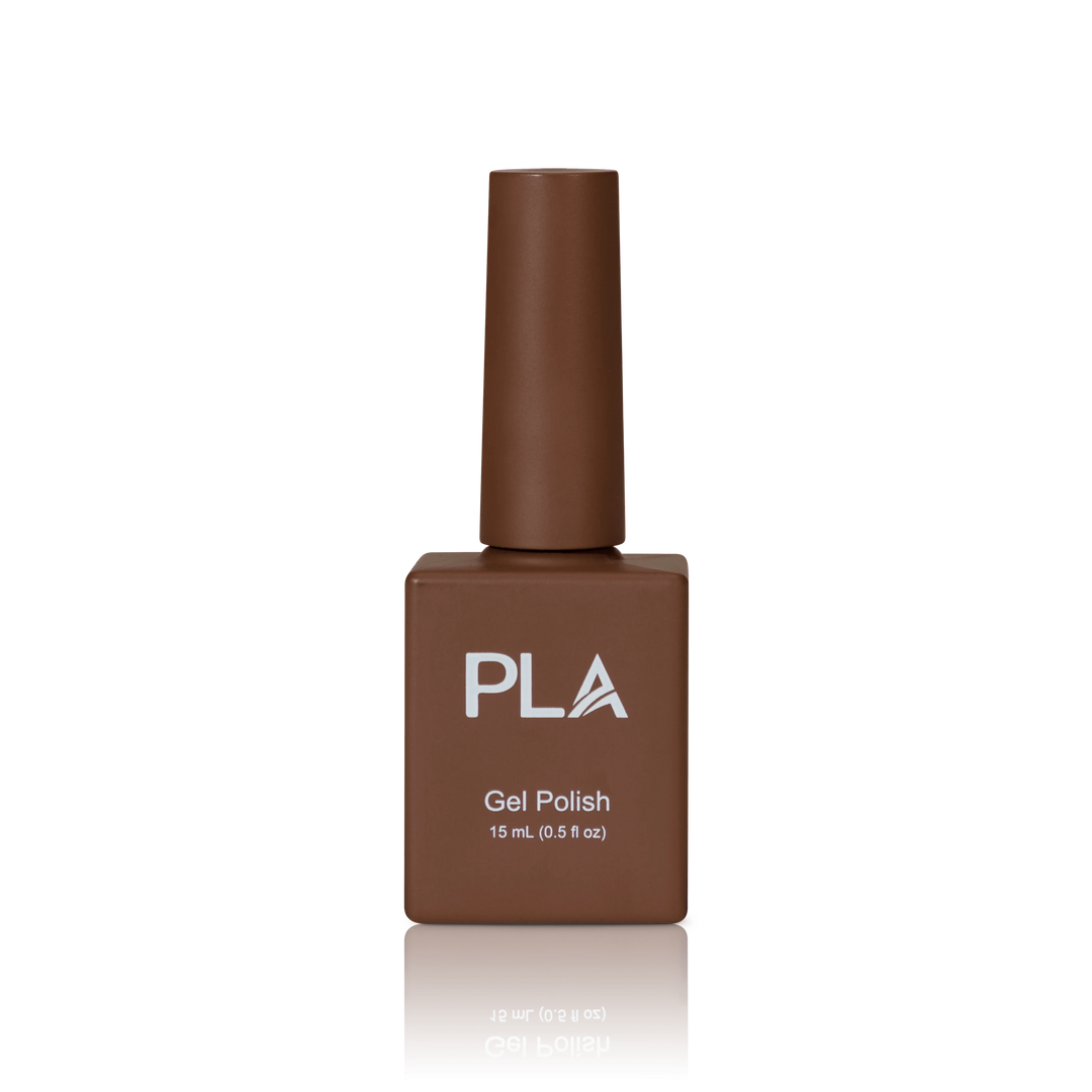 Fall nail polish colors from PLA: Spicetacular #265 (gel, front view)