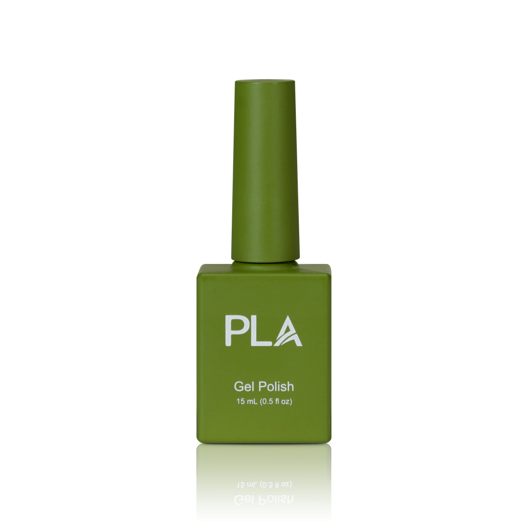 Fall nail polish colors from PLA: Down The Orchard #283 (gel, front view)