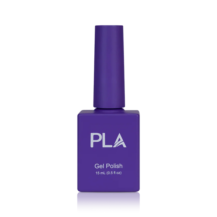 Neon nail colors from PLA: Ace Of Spades #104 (gel, front view)