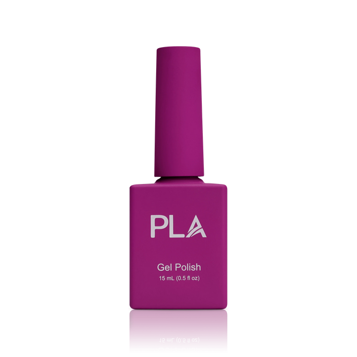 Neon nail colors from PLA: Night At Caesars #106 (gel, front view)