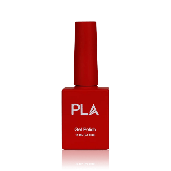 Holiday nail colors from PLA: Naughty Or Nice #117 (gel, front view)