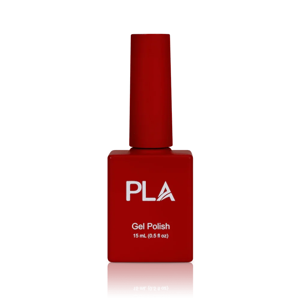 Holiday nail colors from PLA: Brew-Dolph #119 (gel, front view)