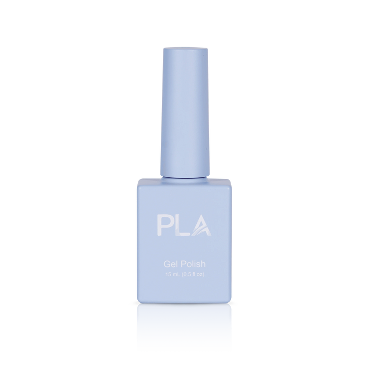 Pastel nail polish from PLA: Good For The Sole #12 (gel, front view)