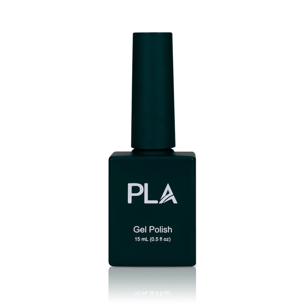 Holiday nail colors from PLA: Presents Or Prada #133 (gel, front view)