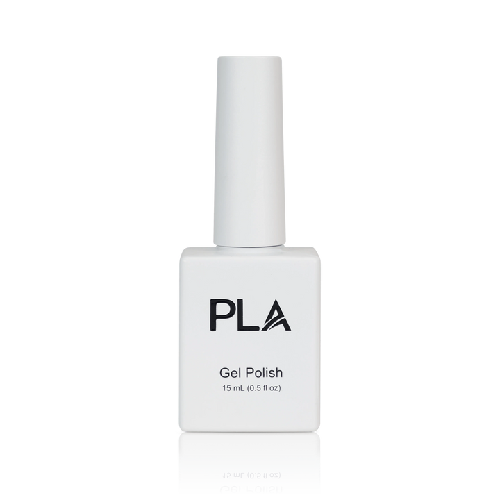 Holiday nail colors from PLA: Snow Patrol #135 (gel, front view)