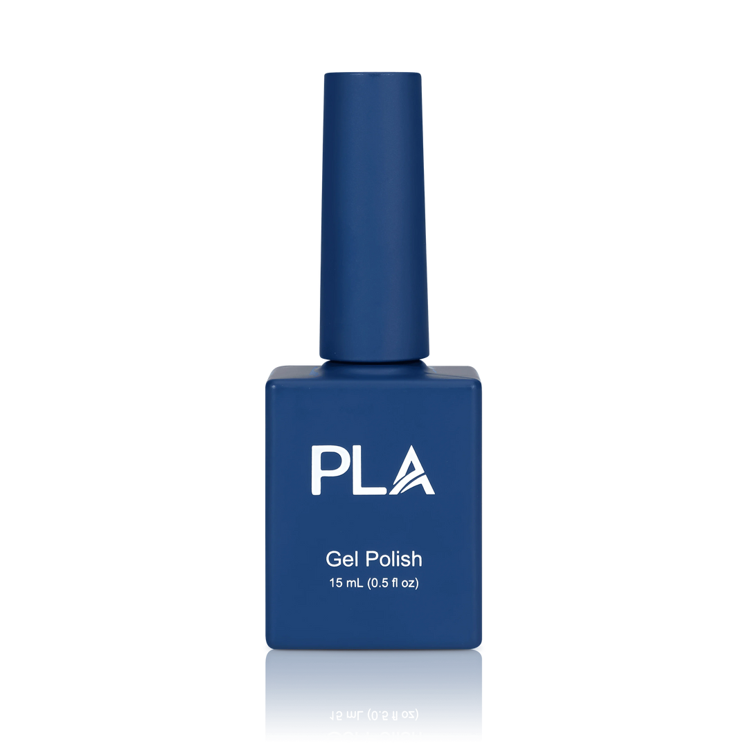 Holiday nail colors from PLA: Up To Snow Good #140 (gel, front view)