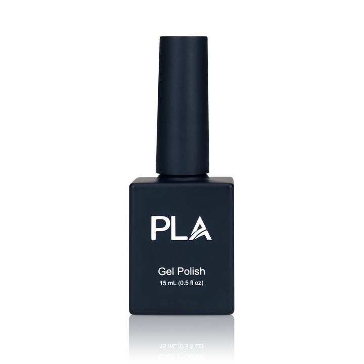 Holiday nail colors from PLA: Tinsel In A Tangle #144 (gel, front view)