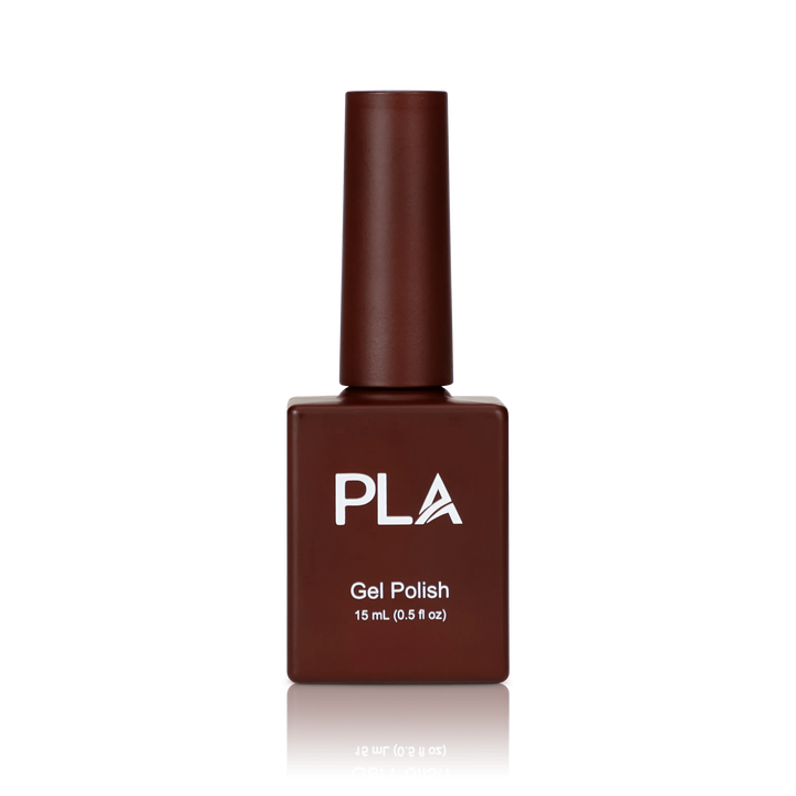 Jewel tone nail polish from PLA: On The Down Low #195 (gel, front view)