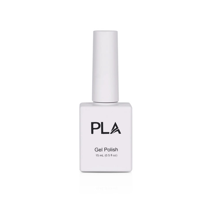 Sheer nail polish from PLA: Plush Kisses #205 (gel, front view)