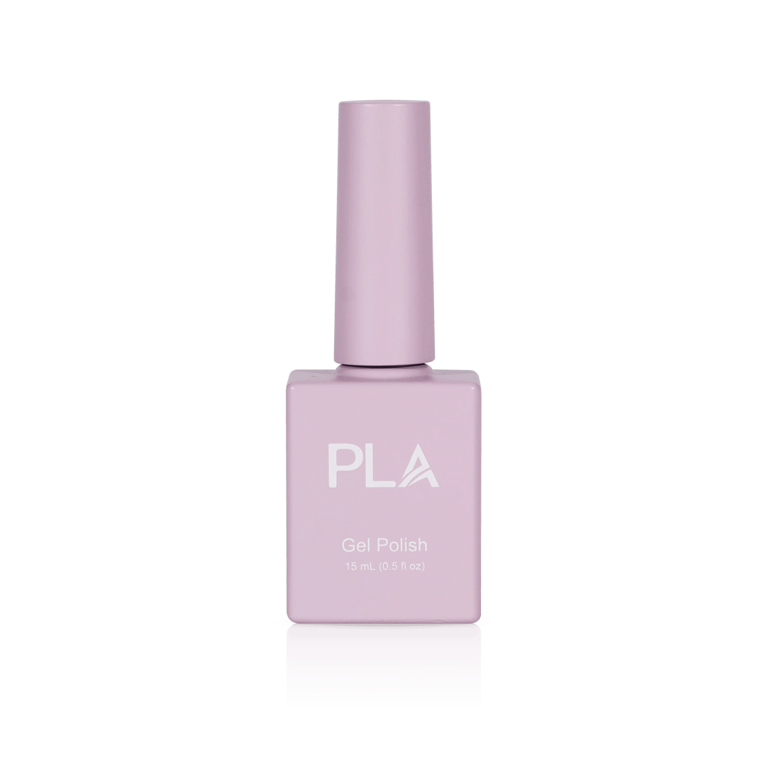 Pastel nail polish from PLA: Bloom Goes The Dynamite #34 (gel, front view)