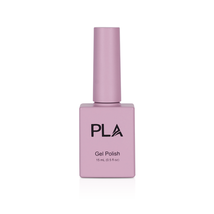 Gel pink nails from PLA: Some Pinks Are Worth Melting For #54 (gel, front view)