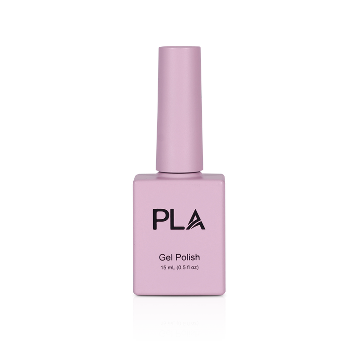 Gel pink nails from PLA: What, Like It's Hard? #60 (gel, front view)