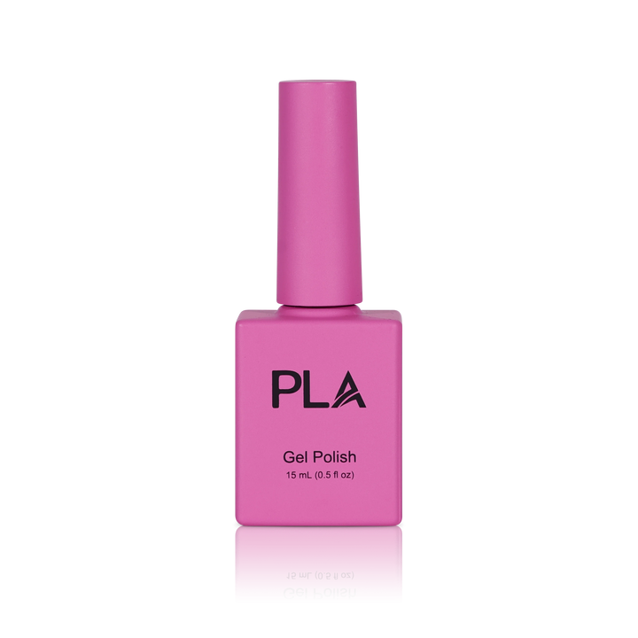 Gel pink nails from PLA: I'll Have What She's Having #69 (gel, front view)