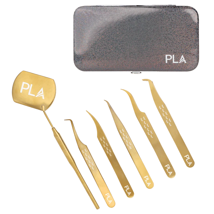 Limited Edition Gold Tweezer Set - Paris Lash Academy