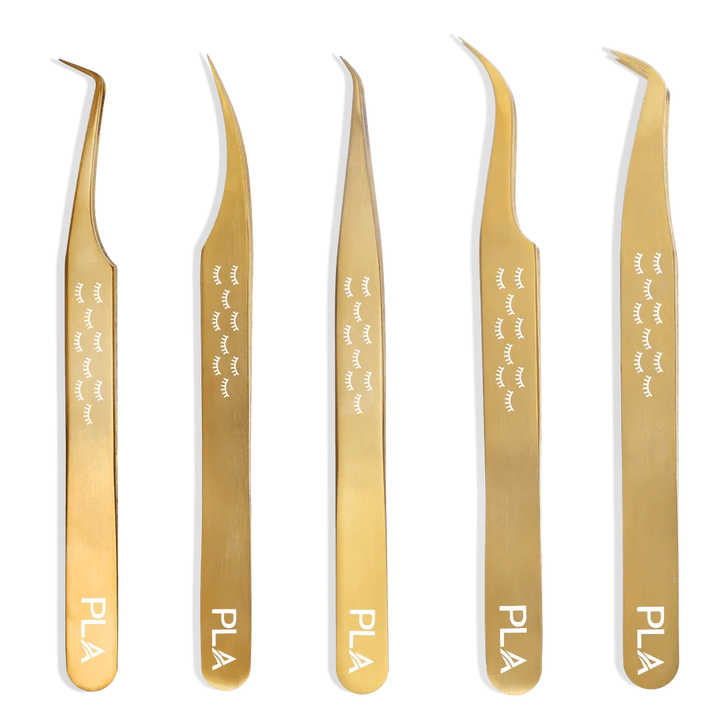 Limited Edition Gold Tweezer Set - Paris Lash Academy