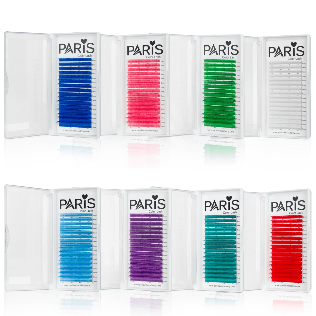 0.05 Mixed Color Volume Lash Tray - Paris Lash Academy