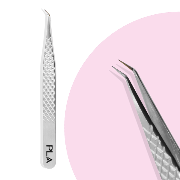 F15 - Fiber Tip 45 Degree Volume Lash Tweezers – PLA Pro