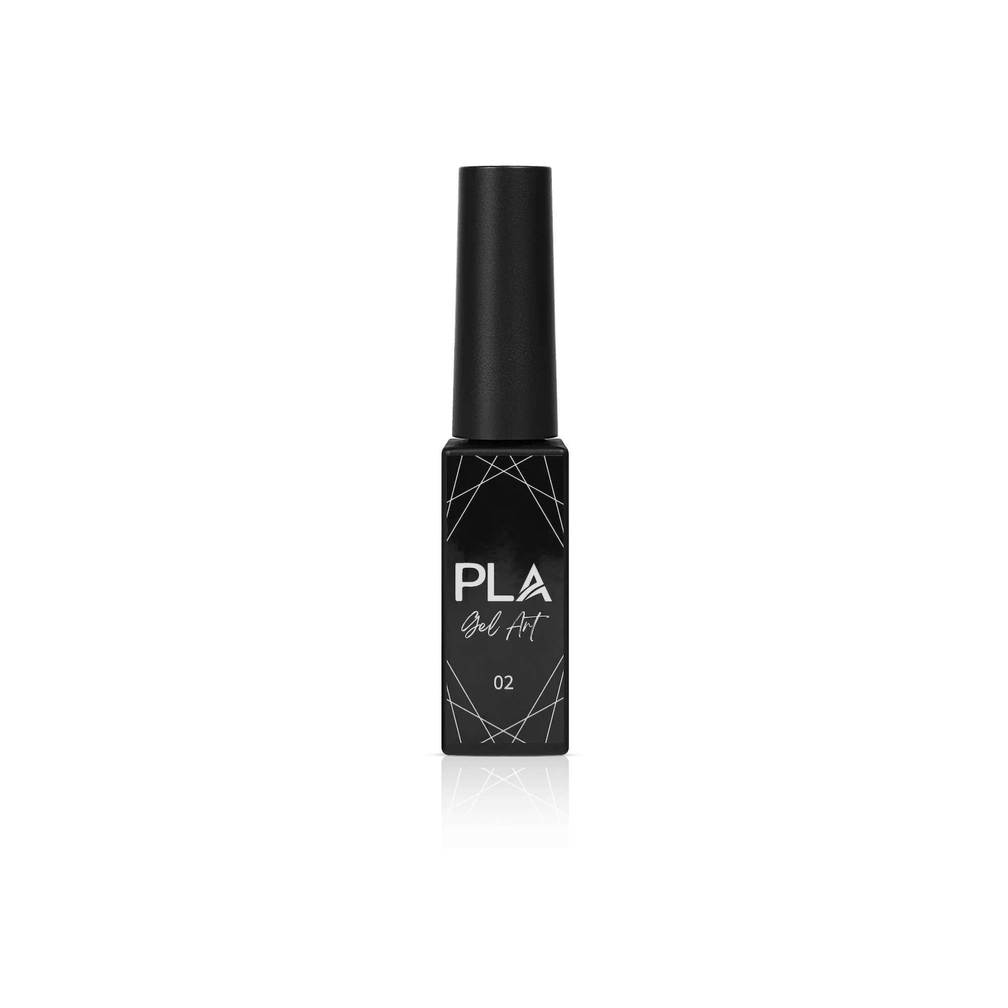 Nail liner for gel polish from Paris Lash Academy (white, front view)