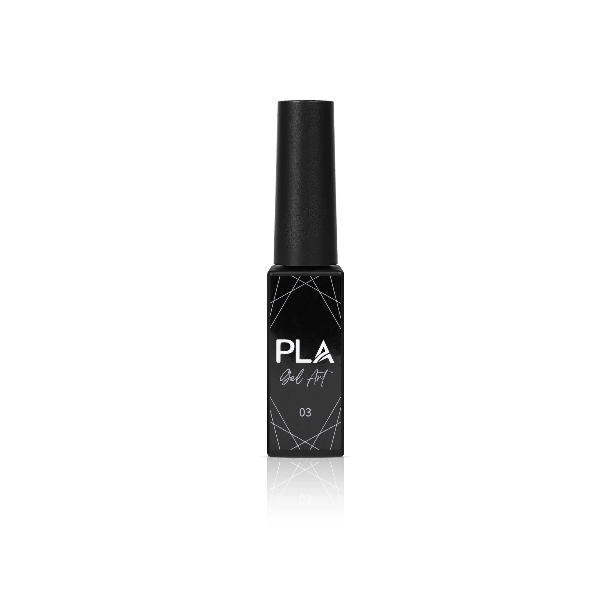 Nail liner for gel polish from Paris Lash Academy (lavender, front view)