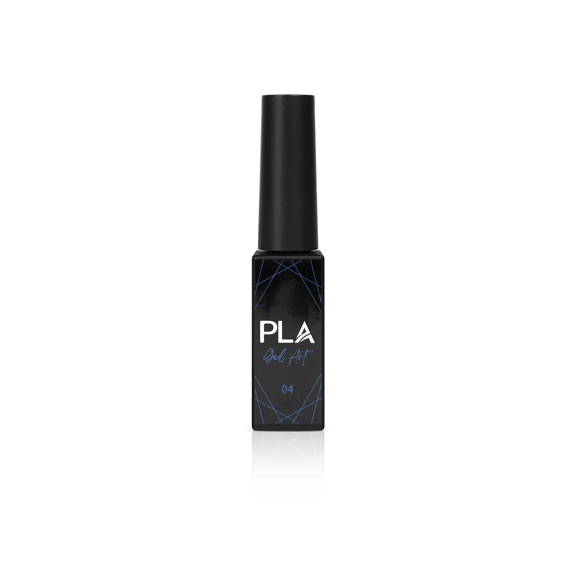 Nail liner for gel polish from Paris Lash Academy (blue, front view)