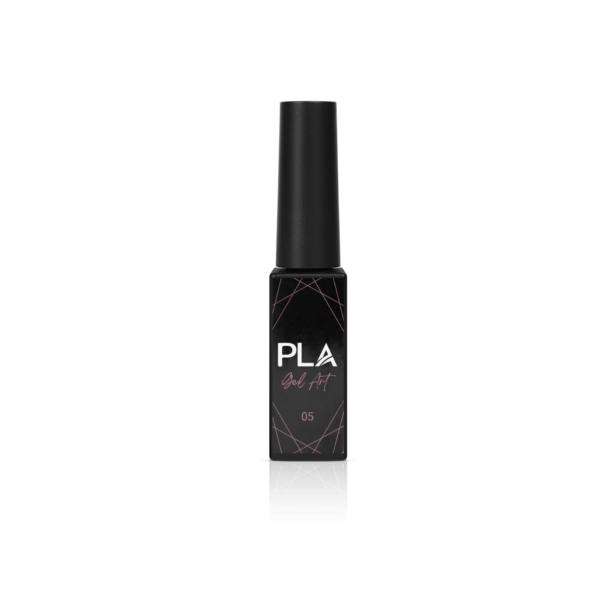 Nail liner for gel polish from Paris Lash Academy (rose mauve, front view)