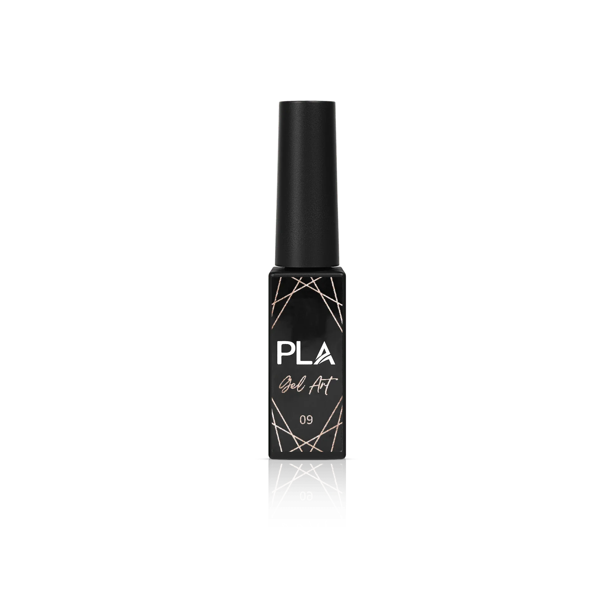 Nail liner for gel polish from Paris Lash Academy (rose gold, front view)