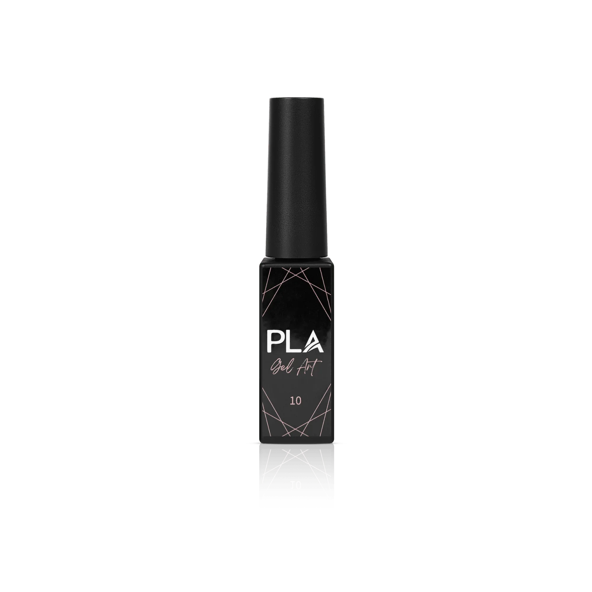 Nail liner for gel polish from Paris Lash Academy (coral, front view)