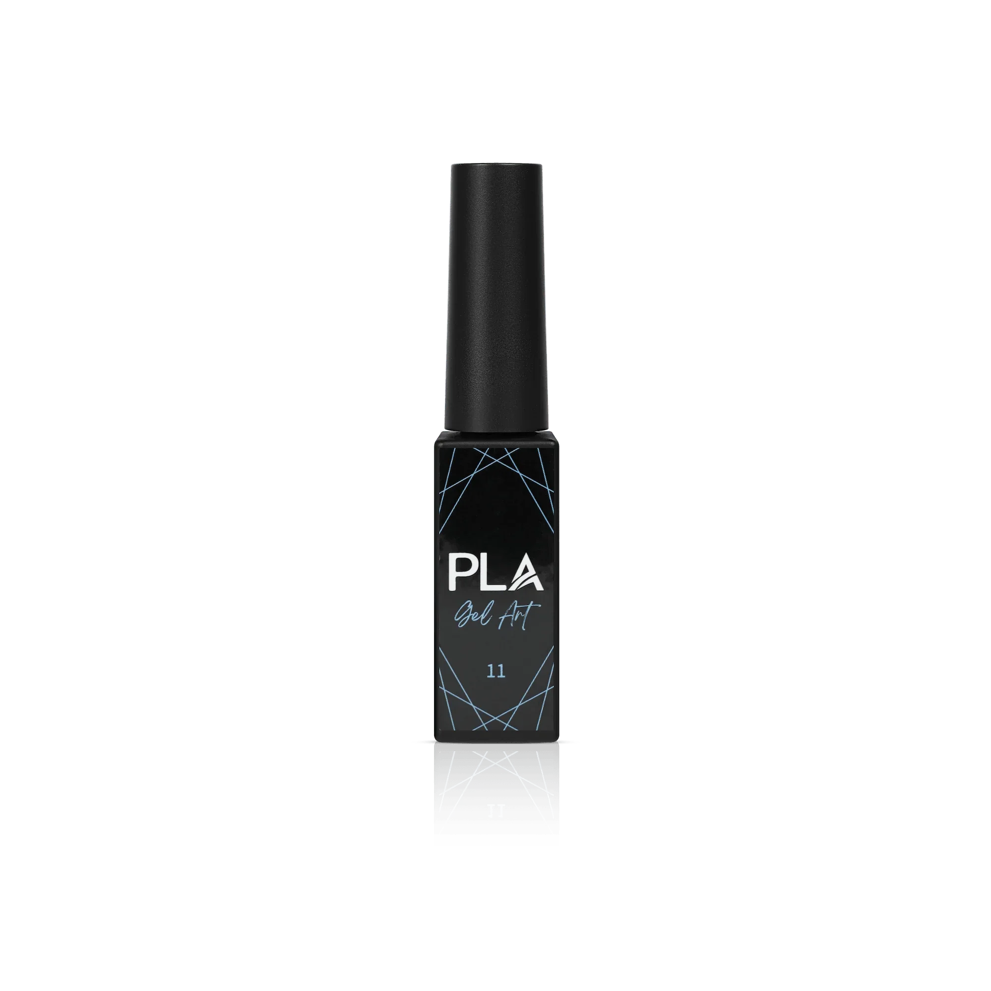Nail liner for gel polish from Paris Lash Academy (baby blue, front view)
