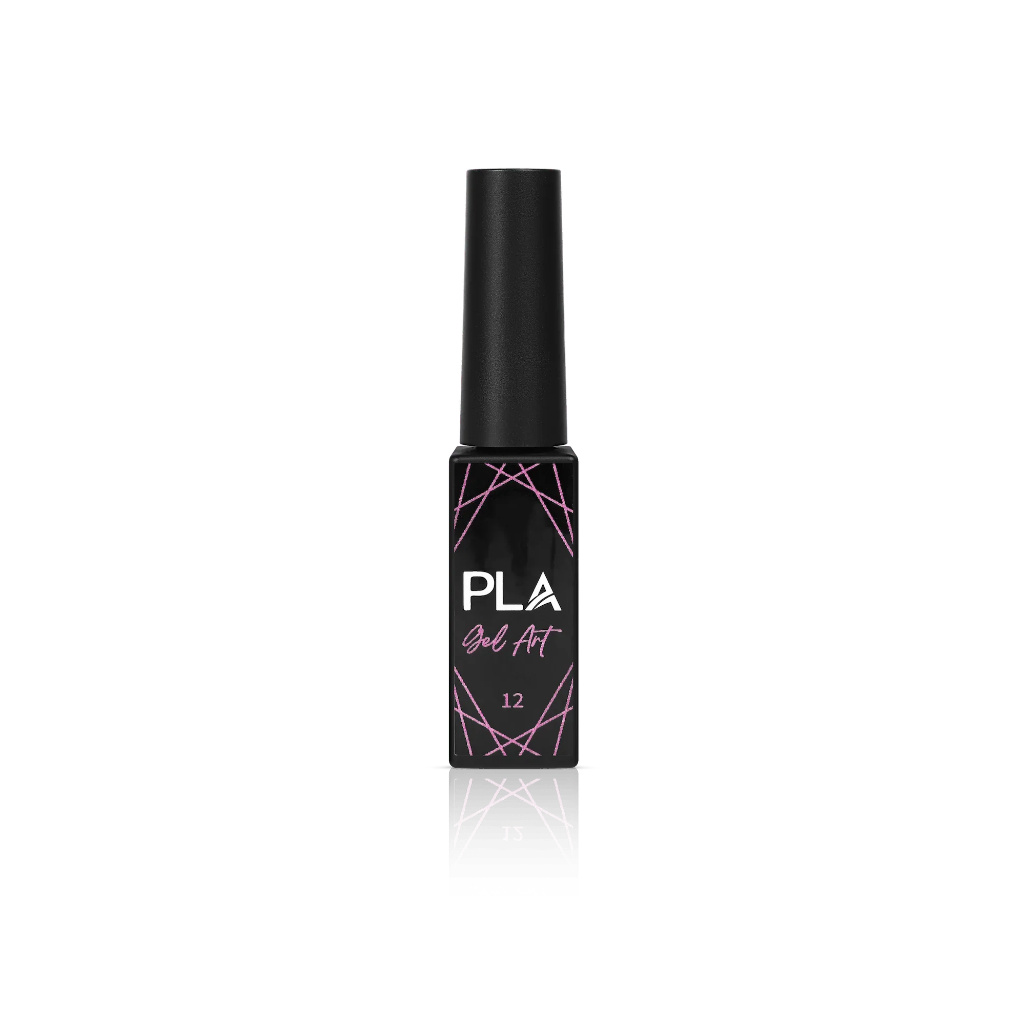 Nail liner for gel polish from Paris Lash Academy (hot pink, front view)