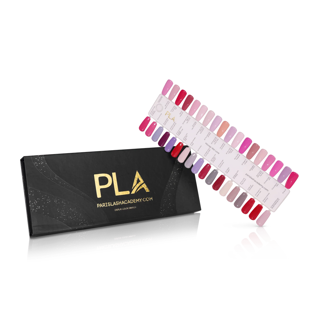 Pink nail polish colors from PLA: Movies We Love, full collection swatch