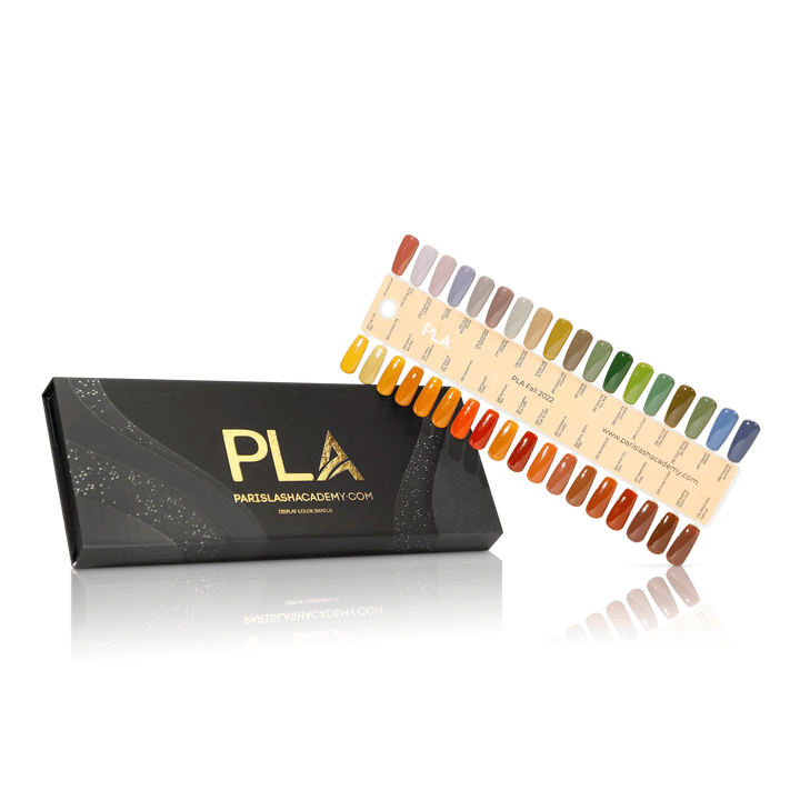 Fall nail polish colors from PLA: Fall Collection, full collection swatch